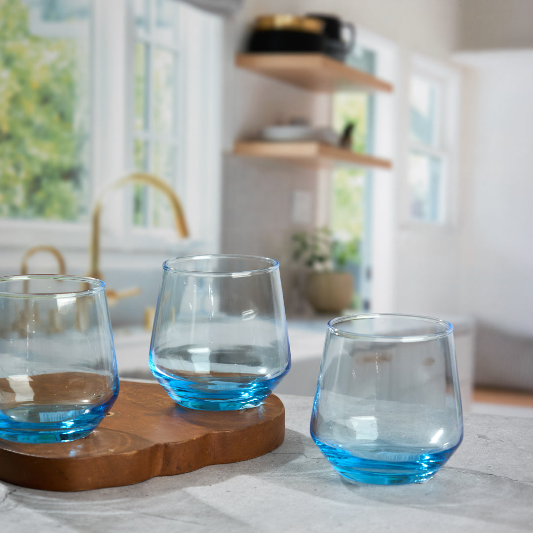 Aqua Glow Glass - Set of 6 (370ML)
