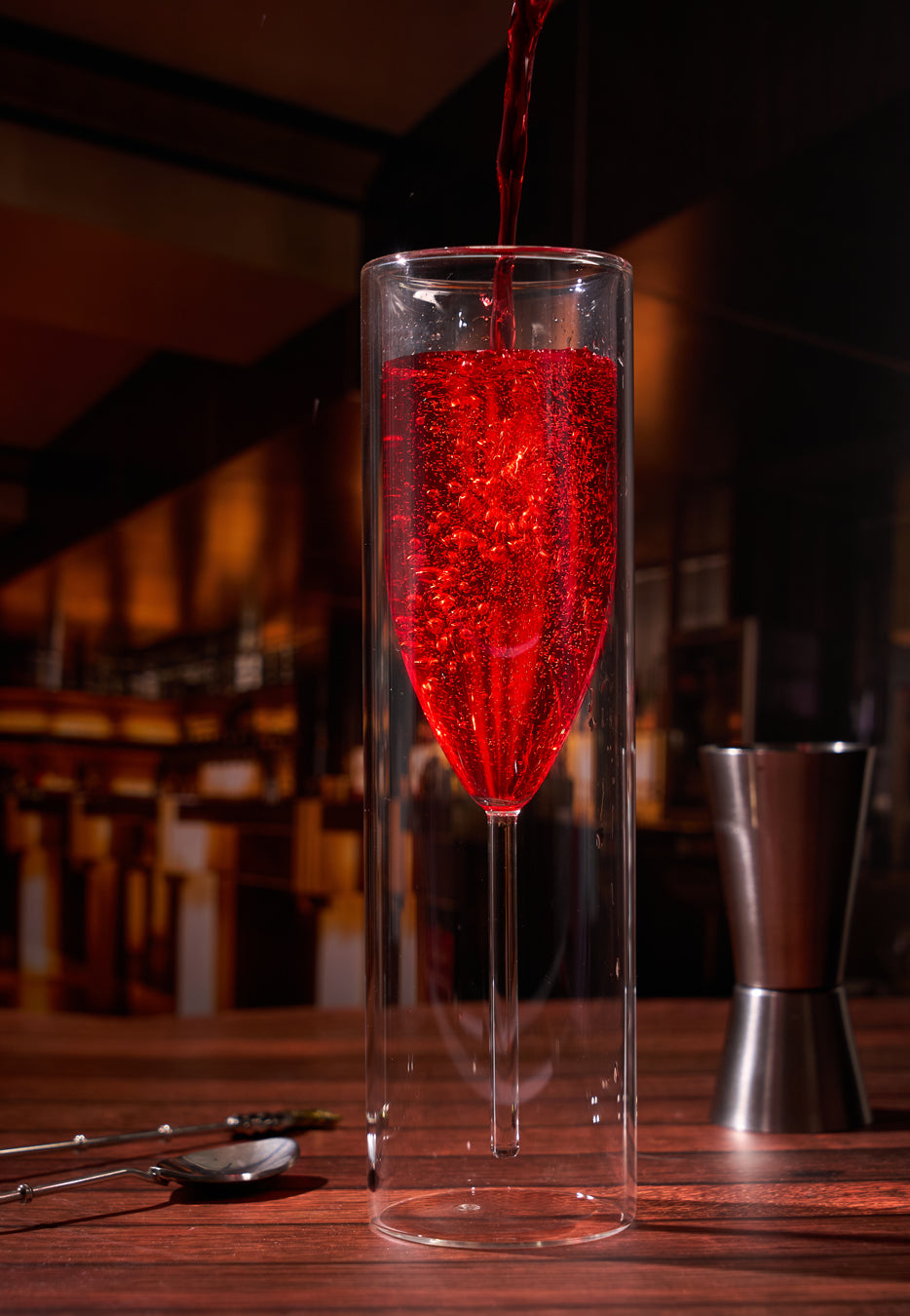 Champagne Problem Glass - Set of 1 ( 110ML)