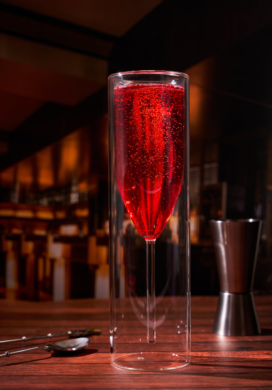 Champagne Problem Glass - Set of 1 ( 110ML)