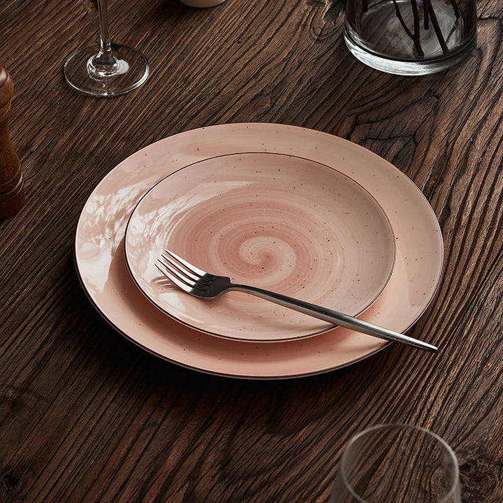 Blush Élan Porcelain Dinner Set