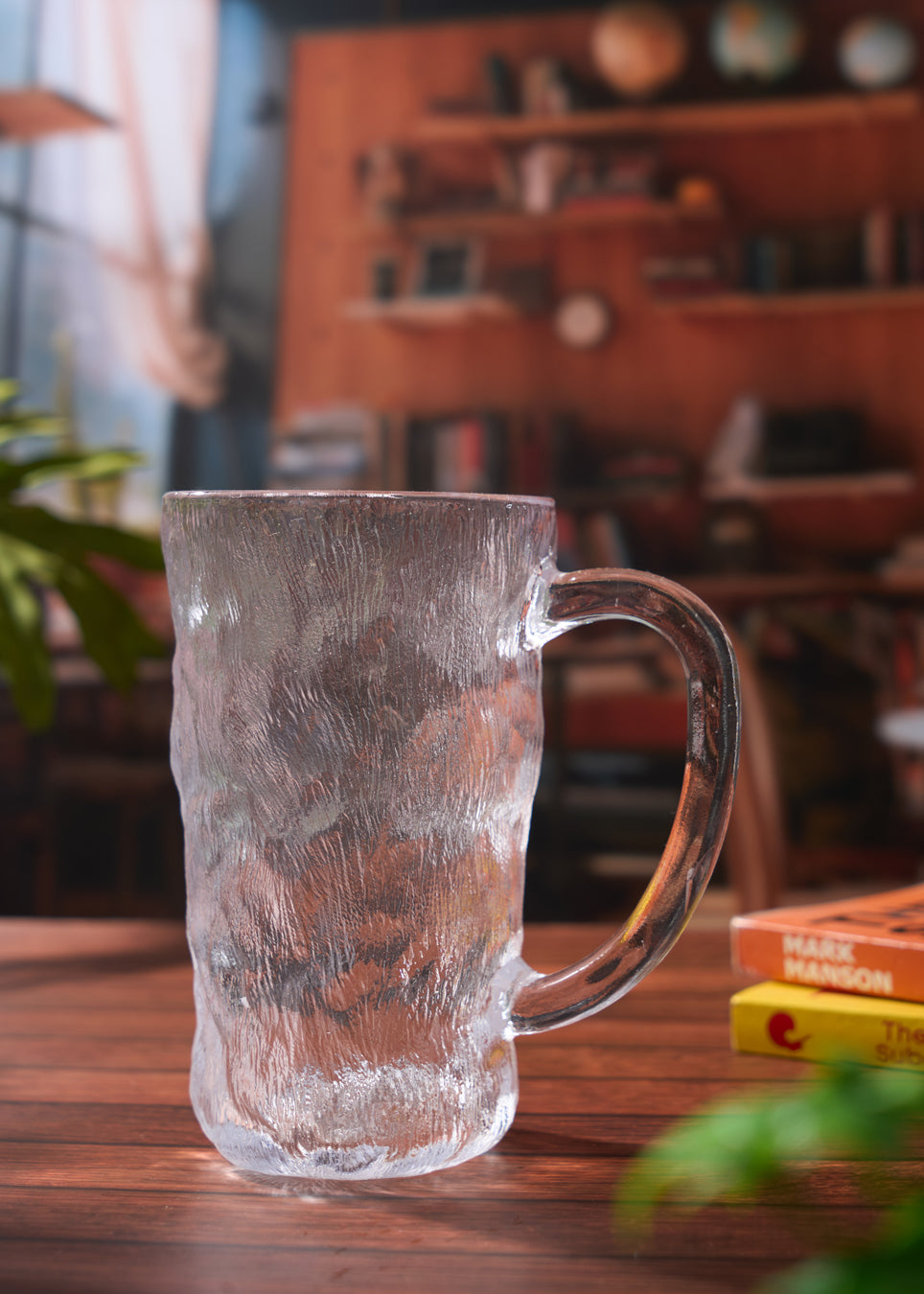 Lucid Cascade Glass With Handle - Set of 6 (370ML)