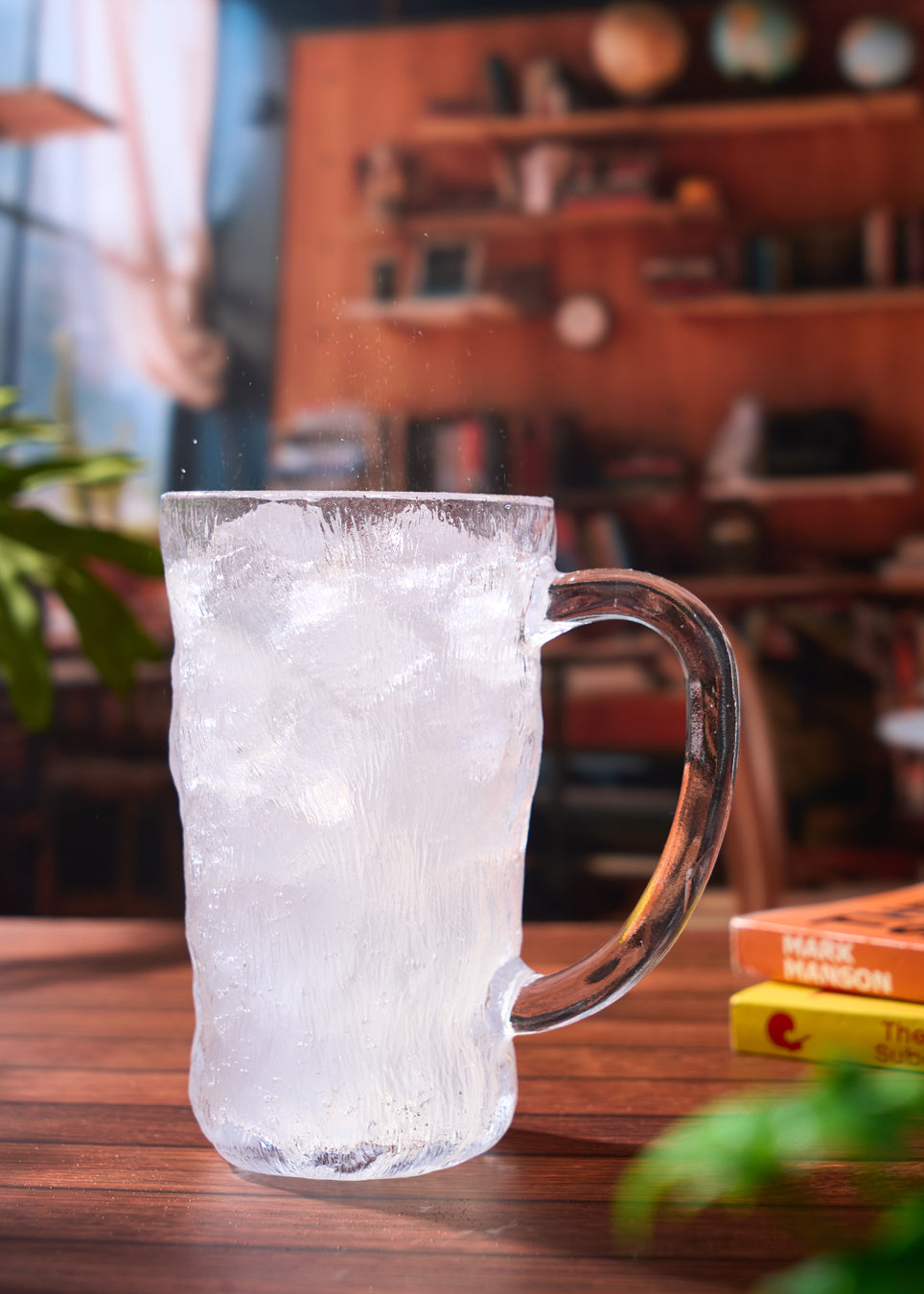 Lucid Cascade Glass With Handle - Set of 6 (370ML)