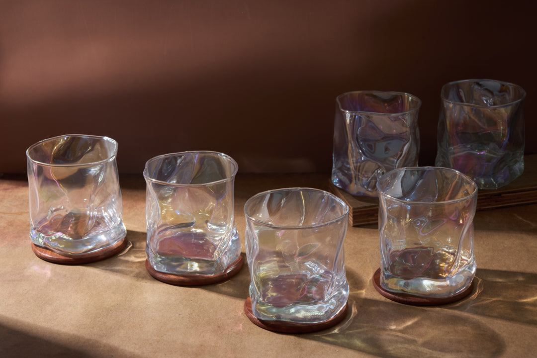 Swirl Edge Glass - Set of 6 (300ML)