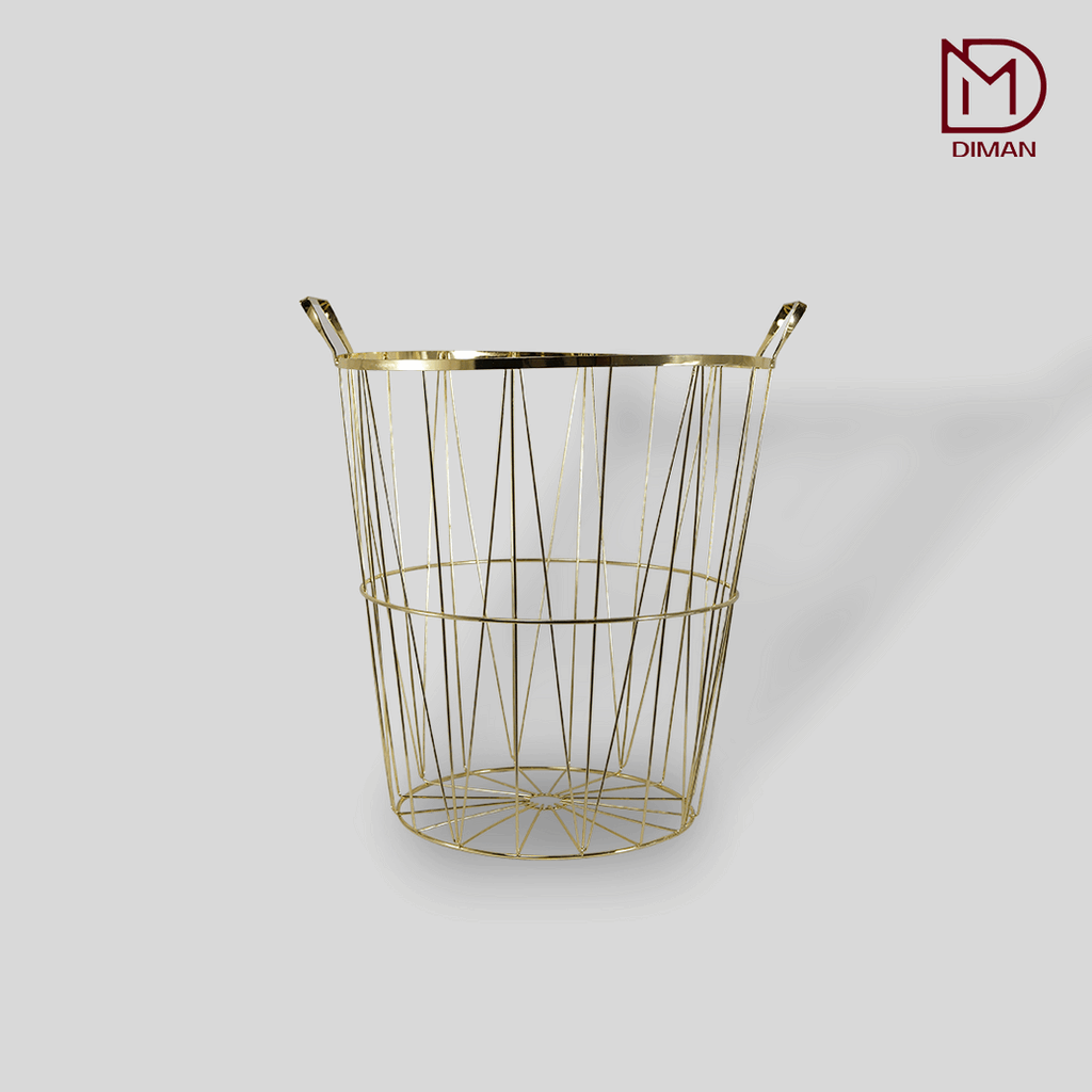 Golden Filler metal basket